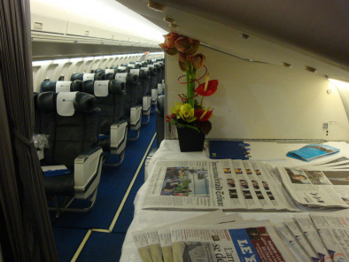 Fokker100 vip inside