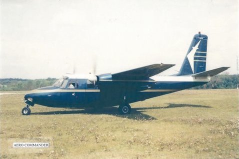 Aero Commander 680, propriété d’IBM World Trade