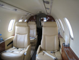 Bombardier learjet 40 inside