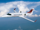 Bombardier learjet 45 flying, avion jet privé