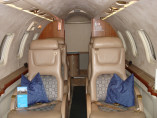 Bombardier learjet 45 inside, avion jet privé