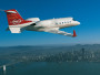 Bombardier LearJet 60, avion d'affaire destiné à la location d'avion d'affaire pour des vols à la demande, bombardier-learjet-60-flying.