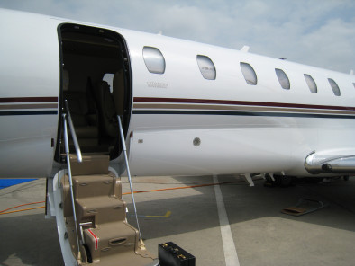 Cessna citation sovereign welcome on board