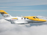 Hondajet flying