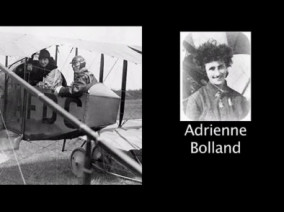 1921 - Adrienne Bolland : La première femme pilote à traverser la Cordillère des Andes, jet d'affaire