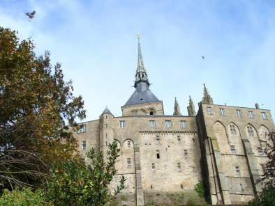 Excursion VIP vol en hélicoptère privé Le Mont Saint Michel Abbaye, avec les vols privés AB Corporate Aviation