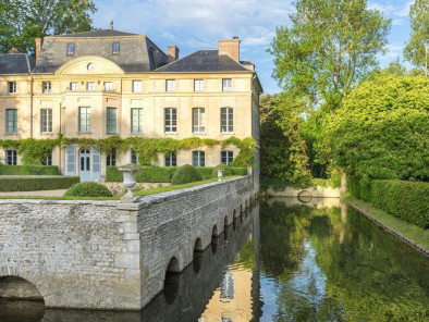 Survol en hélicoptère privé du parc du domaine de Primard