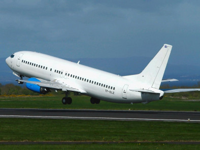 Boeing 737 take off, affreter avion de ligne Boeing 737