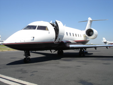 Challenger 604 outside, bombardier jet privé