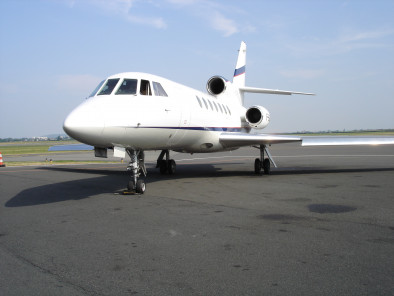 Dassault falcon 50 outside, vol privé