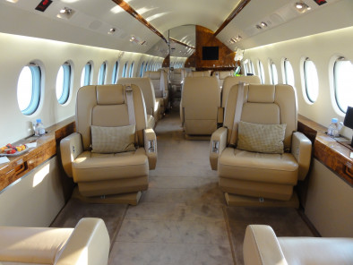 jet privé Image 923, falcon 2000 interior, voyager en jet privé