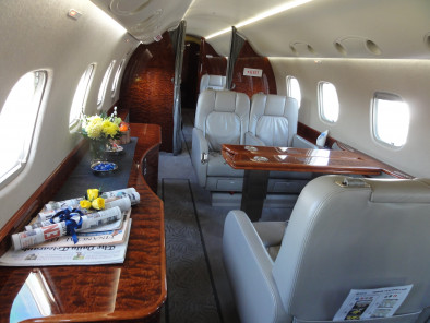 Embraer legacy inside