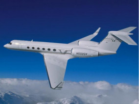 gulfstream-v-flying