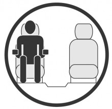 Schéma de la section de la cabine présentant la hauteur disponible pour un passager de Cessna CitationJet CJ1, disponible à la location pour des vols à la demande en avion taxi. Schéma de la section de la cabine présentant la hauteur disponible pour un passager de Cessna CitationJet CJ1, disponible à la location pour des vols à la demande en avion taxi.